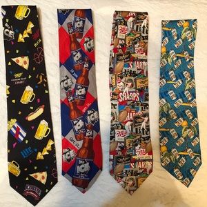 Beverage Themed Ties